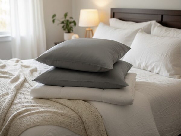 Natural 100% Bamboo 300tc Stone Gray (set of 2)